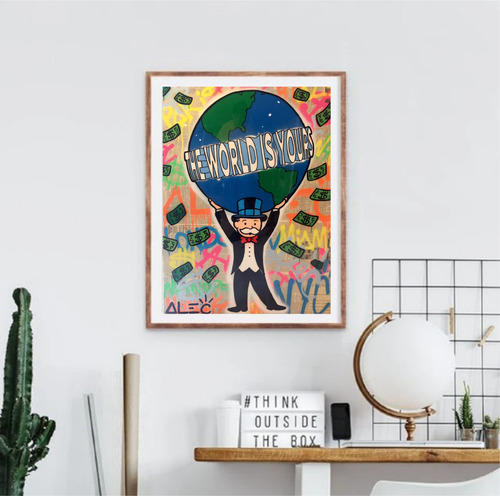 Cuadros The World Is Yours Posters Catalogo Tamaño 30x40