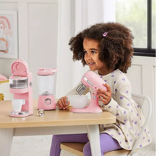 Set Cocina Infantil Member's Mark Gourmet Kitchen Rosa / B