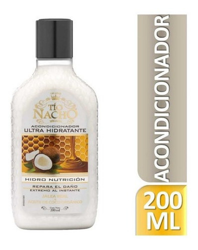 Tío Nacho Acondicionador Ultrahidratante 200ml X 2 Unidades