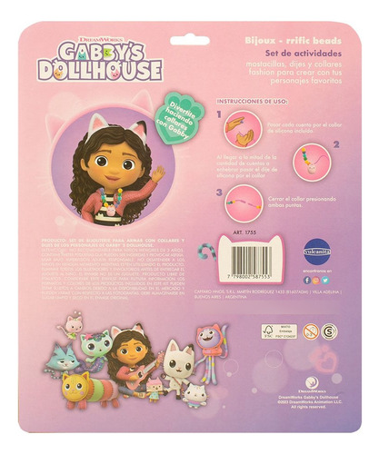 Vulcanita Casa De Muñecas Gabby`s Bijou Para Armar Pulseras