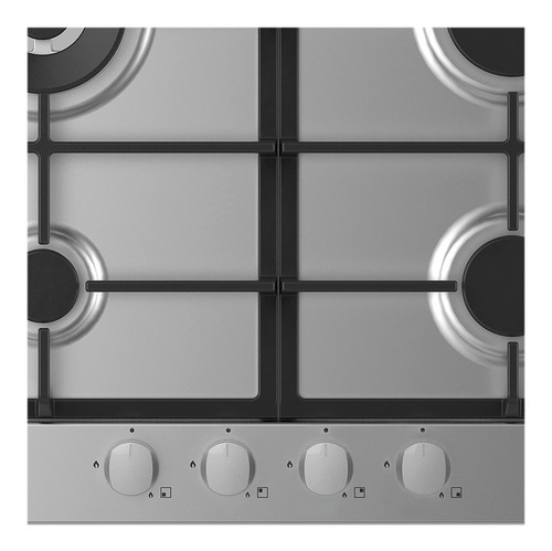 Combo Candy Horno Electrico Fcp605x + Anafe A Gas Chg6brwpx Color Plateado