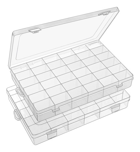 Mini Organizador Caja Para Bisuteria Caja Con Separadores