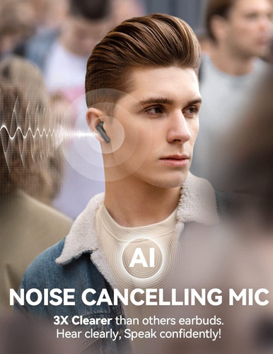 Auriculares Internos Earbuds Inalambricos, Negro | Raveso...