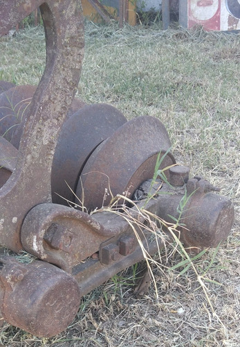Antigua Herramienta De Agricultura Campo Rolo Doble 60 Disco (Usado)
