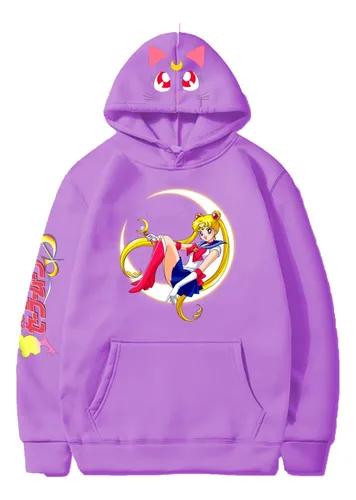 Maxibuzo Hoodie Buzo Sailor Moon Serena Luna Hermoso Regalo
