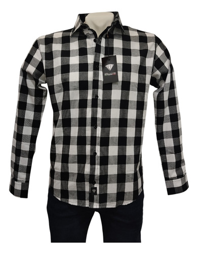 Camisa Giorgio Berlucchi Slim Fit Cuadros 30 Ml 2024