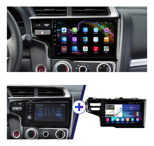Central Multimídia Android Honda Wr-v 2017-22 Carplay 4/64gb