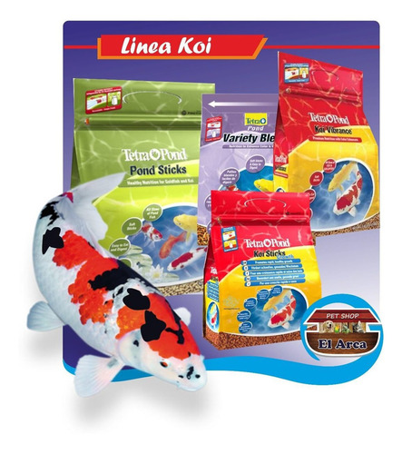 Imagen 3 de 4 de Tetra Pond Growth 2,220 Gr Alimento Carpas Koi Crecimiento