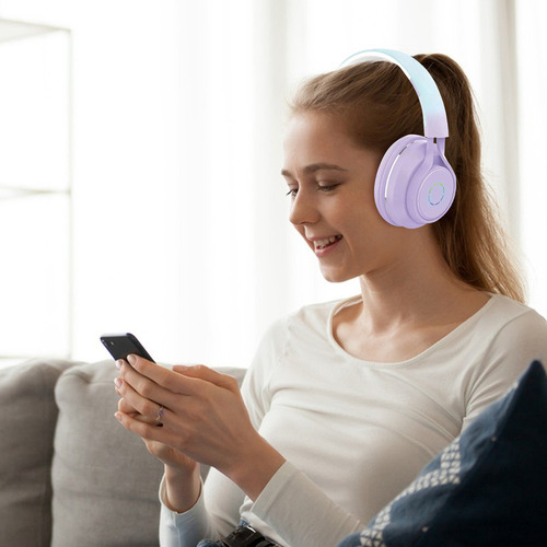 Fones De Ouvido Bluetooth Com Iluminação M Gradiente