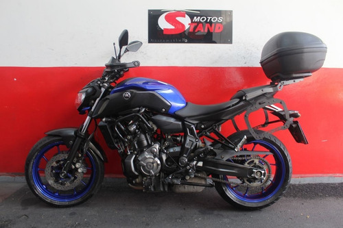 Imagem 4 de 11 de Yamaha Mt07 Mt 07 Mt-07 Abs 689 2020 Azul