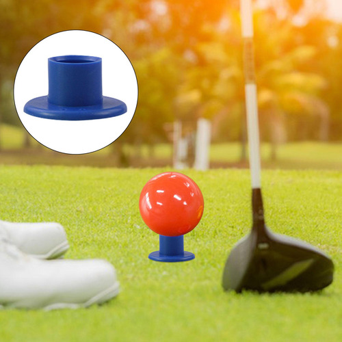 2 Tee De Golf De Goma Premium, Tee De Práctica De Golf,