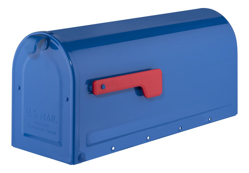 Architectural Mailbox - Buzon Para Correo Postal, Color Rojo