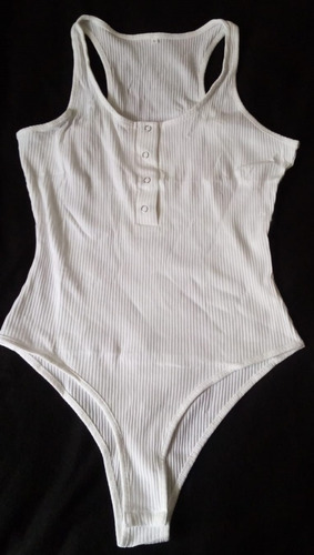 Imagen 2 de 4 de Body Para Mujer Mono Bodysuit Sin Mangas Bodies Sexy L