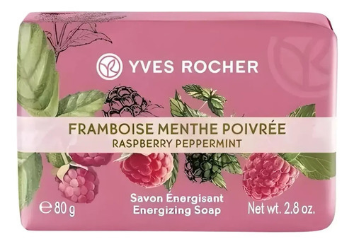 Yves Rocher Aa Jabón Corporal Relajante Vegano Frambuesa Y H