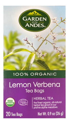 Infusion Cedron Organico / Verbena. Organico. Agronewen