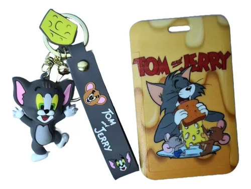 Llavero De Pvc Personaje Tom Y Jerry