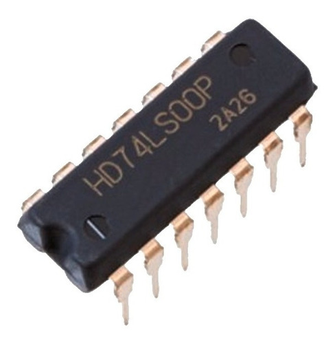 7400 74ls00 Compuerta Logica Nand 10 Pz