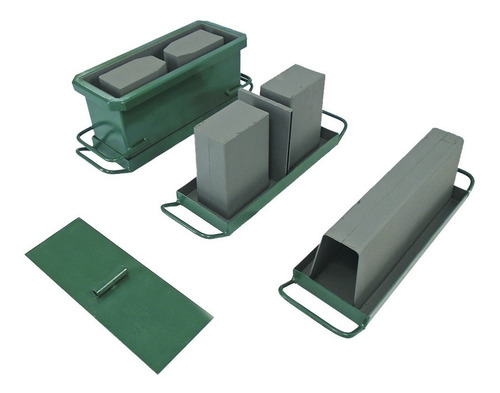 Imagem 2 de 5 de Kit Forma Bloco, Meio Bloco E Canaleta Estrutural 15 Jalossi
