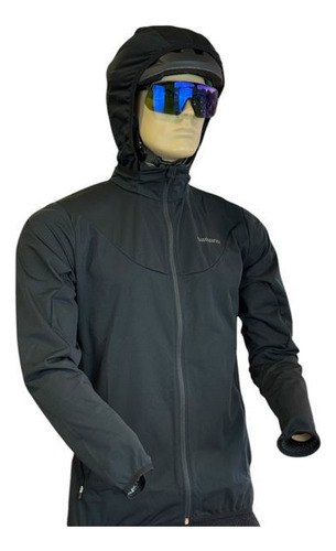 Jaqueta Masculina Shimano Nagano Variable Impermeavel Preta