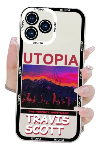 Funda De Teléfono Utopia Travis Scott Para iPhone 11, 12, 13