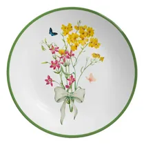 Comprar Jogo De Prato Sobremesa Coup Jardim Campestre 6 Peças Verde Jardim Campestre