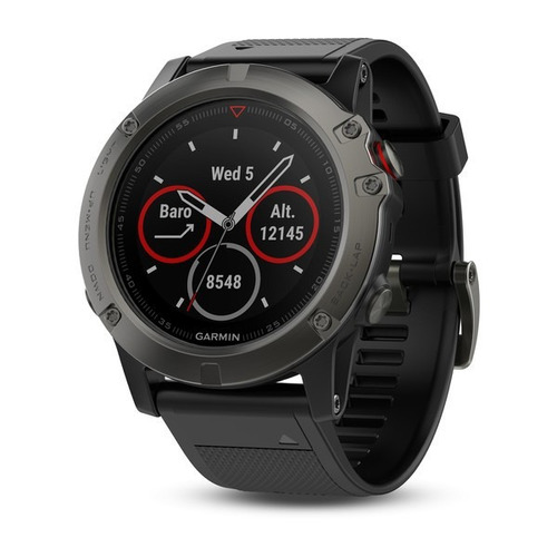 Garmin Fenix 5x Sapphire Slate Gray Reloj Gps Multideportivo