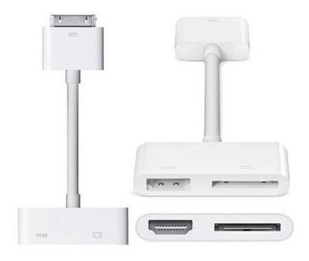 Adaptador Hdmi Audio Video Para iPad iPhone iPod Convertidor