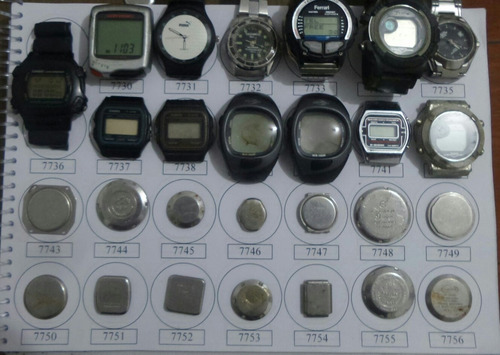 Lote 28 Sucatas Casio E Outros- Máquina Do Tempo