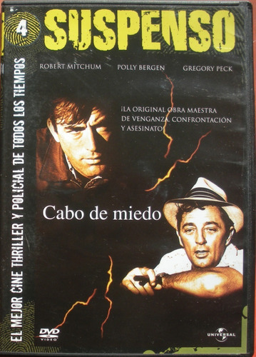 Dvd  Cabo De Miedo  Robert Mitchum  Gregory Peck Suspenso