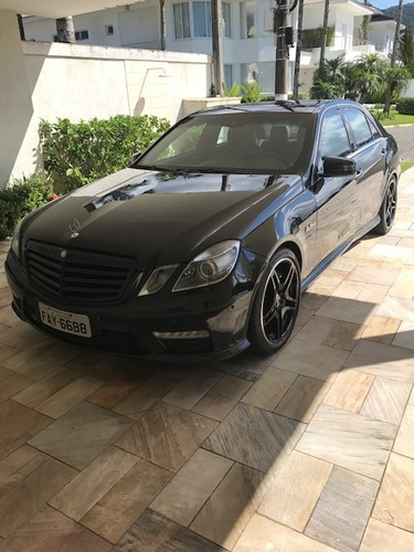 Mercedes-benz Classe E 63 Amg Envelopado Recente Vinho Fosco