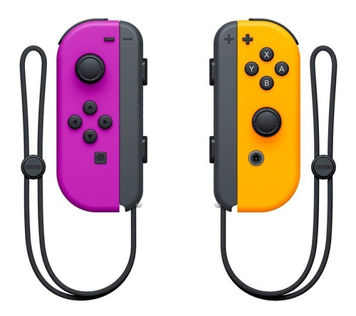 Nintendo Switch Joy Con Purple Orange