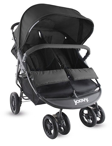 Joovy Vespa X2 Doble Cochecito, Negro