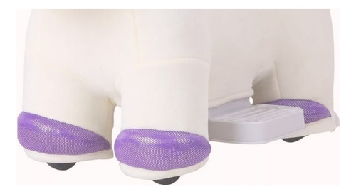 Montable Eléctrico De 6v Unicornio De Peluche Apache. (Usado)