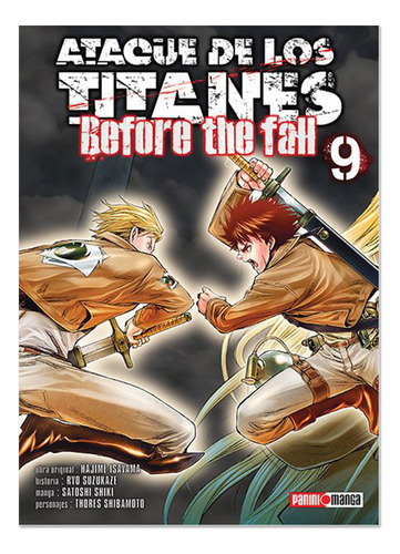 Ataque De Los Titanes Before The Fall N.09, De Ryo Suzukaze & Satoshi Shiki. Editorial Kodansha, Tapa Blanda En Español