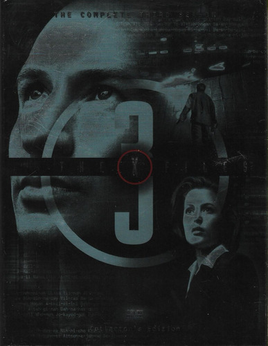 The X-files The Complete Third Season Dvd 7 Discos Original