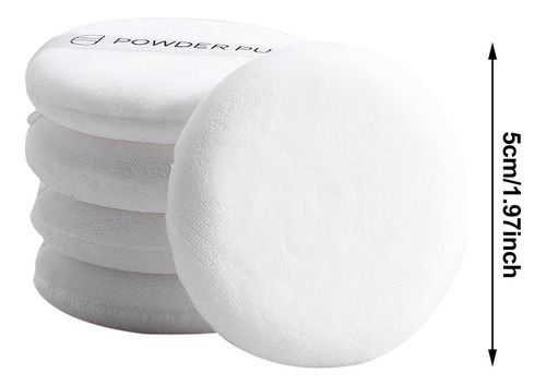 Esponja De Maquillaje En Polvo 5 Esponjas Para Polvos Facial