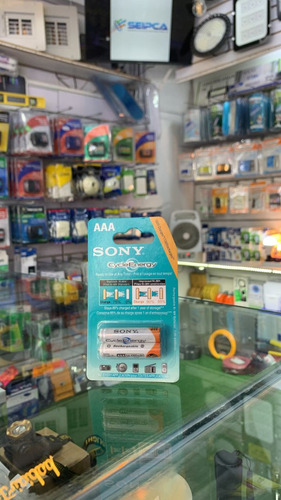 Pila Aaa Marca Sony Recargable X 2