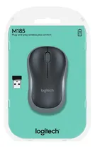Comprar Gratis!!! Mouse Inalámbrico Logitech M185 Con 3 Botones Blac