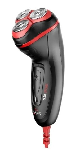 Afeitadora GA.MA Italy GSH 855 Sport negra y roja 220V