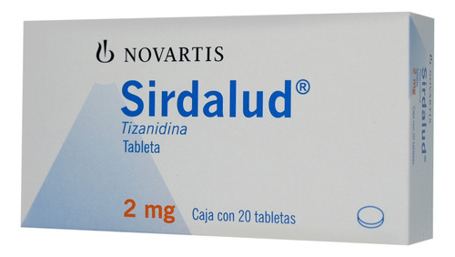 Sirdalud 2 Mg Caja C/20 Tabletas - Novartis pharma ag