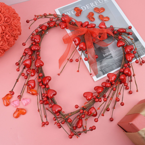 M Una Guirnalda Decorativa For El Día De San Valentín Con