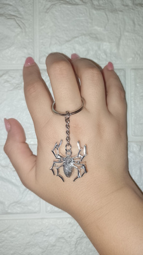 Llavero Araña Vintage Silver 