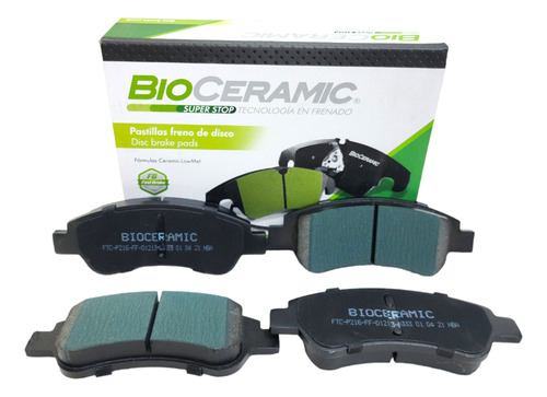 Balatas Delanteras Para Peuge 301 1.6 2013-2022 Bio8333d1213