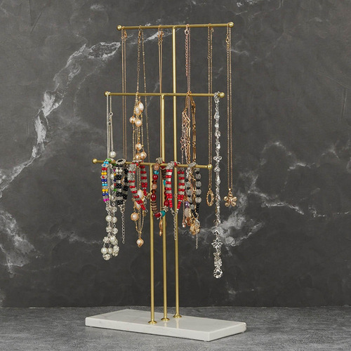 W Soporte De Exhibición De Joyería De Pulsera De Collar De 3