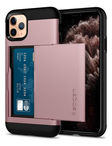 Funda Spigen Slim Armor Cs Para iPhone 11 Pro Rosa