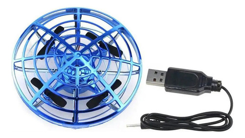 Azul Quadricoptero Ufo Sensor - Polibrinq Dn10005