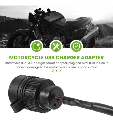 Adaptador De Enchufe De Cargador Usb Dual Para M