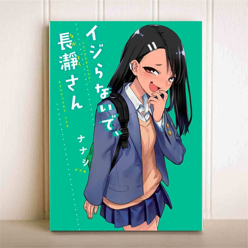 Placa Decorativa Quadro Anime Ijiranaide Nagatoro-san