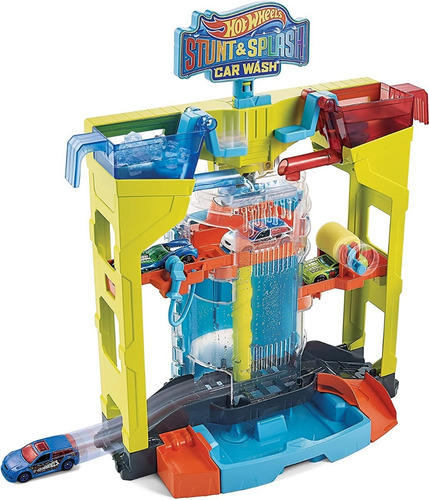 Imagen 2 de 6 de Hot Wheels Autolavado De Acrobacias