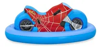 Comprar Flotador Moto Spiderman Niño Piscina Montable Inflable